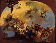 Giovanni Battista Tiepolo Triunfo das Artes painting